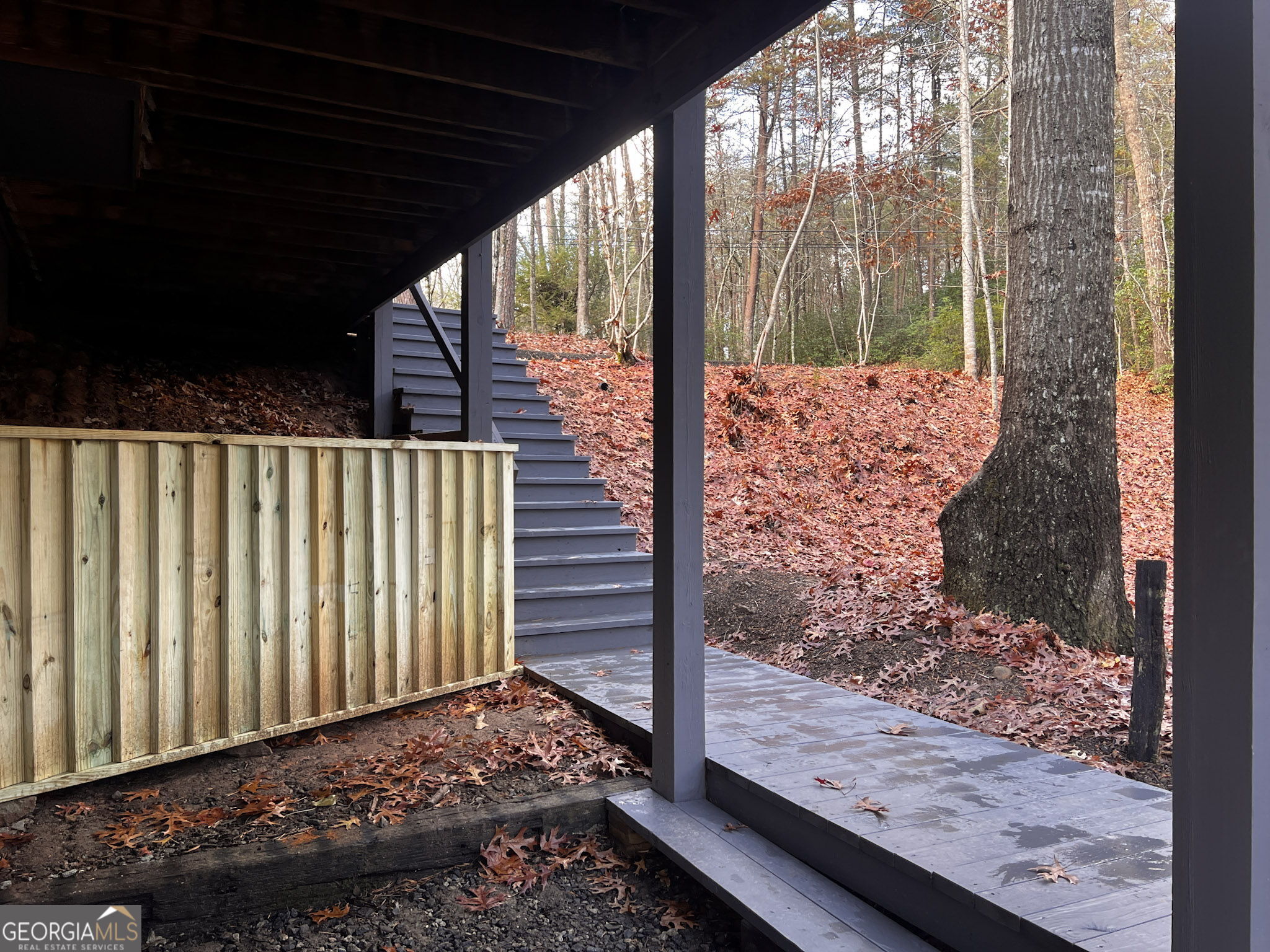 521 Northwind Sautee Nacoochee, GA 30571 - Photo 53 of 66 a view of a backyard of the house