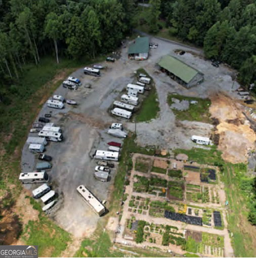 521 Northwind Sautee Nacoochee, GA 30571 - Photo 76 of 81 an aerial view of a house with a yard
