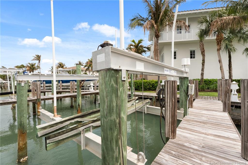 1560 Island Cove Road Fort Pierce, FL 34949 - Photo 29 of 41 Private Dock and 16,000lb boat lift