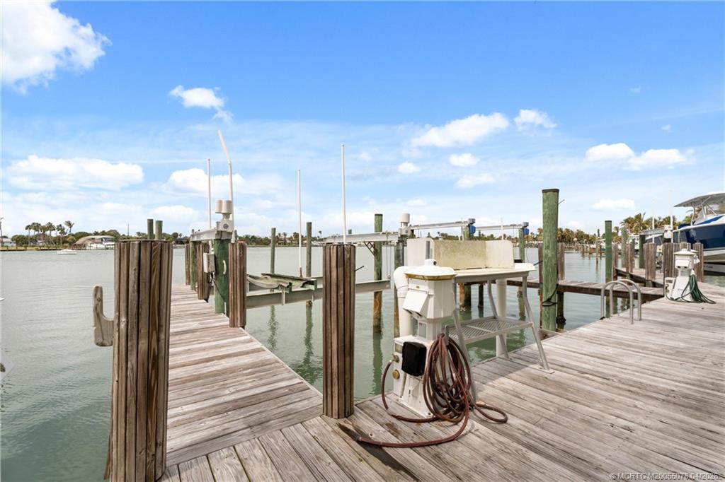 1560 Island Cove Road Fort Pierce, FL 34949 - Photo 3 of 41 Private Dock and 16,000lb boat lift