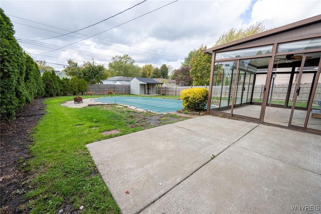 88 Colony Street Depew, NY 14043 - Photo 11 of 28 Patio off garage