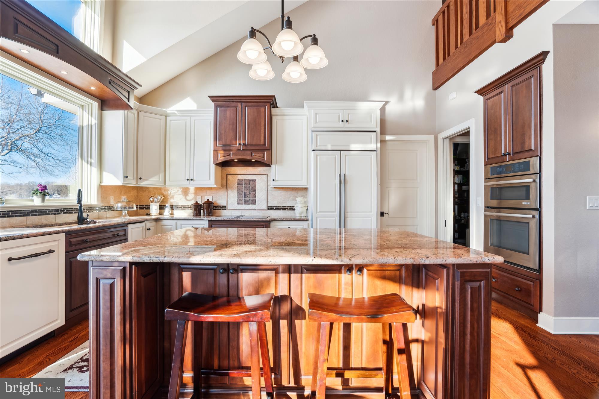255 Long Point Road Crownsville, MD 21032 - Photo 17 of 67 a kitchen with stainless steel appliances granite countertop a sink and cabinets