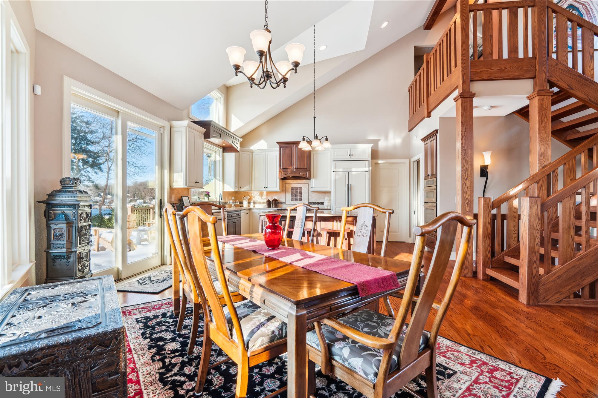 255 Long Point Road Crownsville, MD 21032 - Photo 21 of 67 a view of a dining room with furniture window and wooden floor