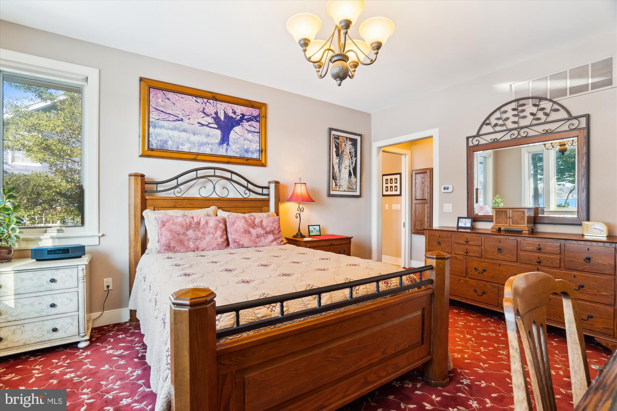 255 Long Point Road Crownsville, MD 21032 - Photo 30 of 67 a bedroom with a bed and wooden floor