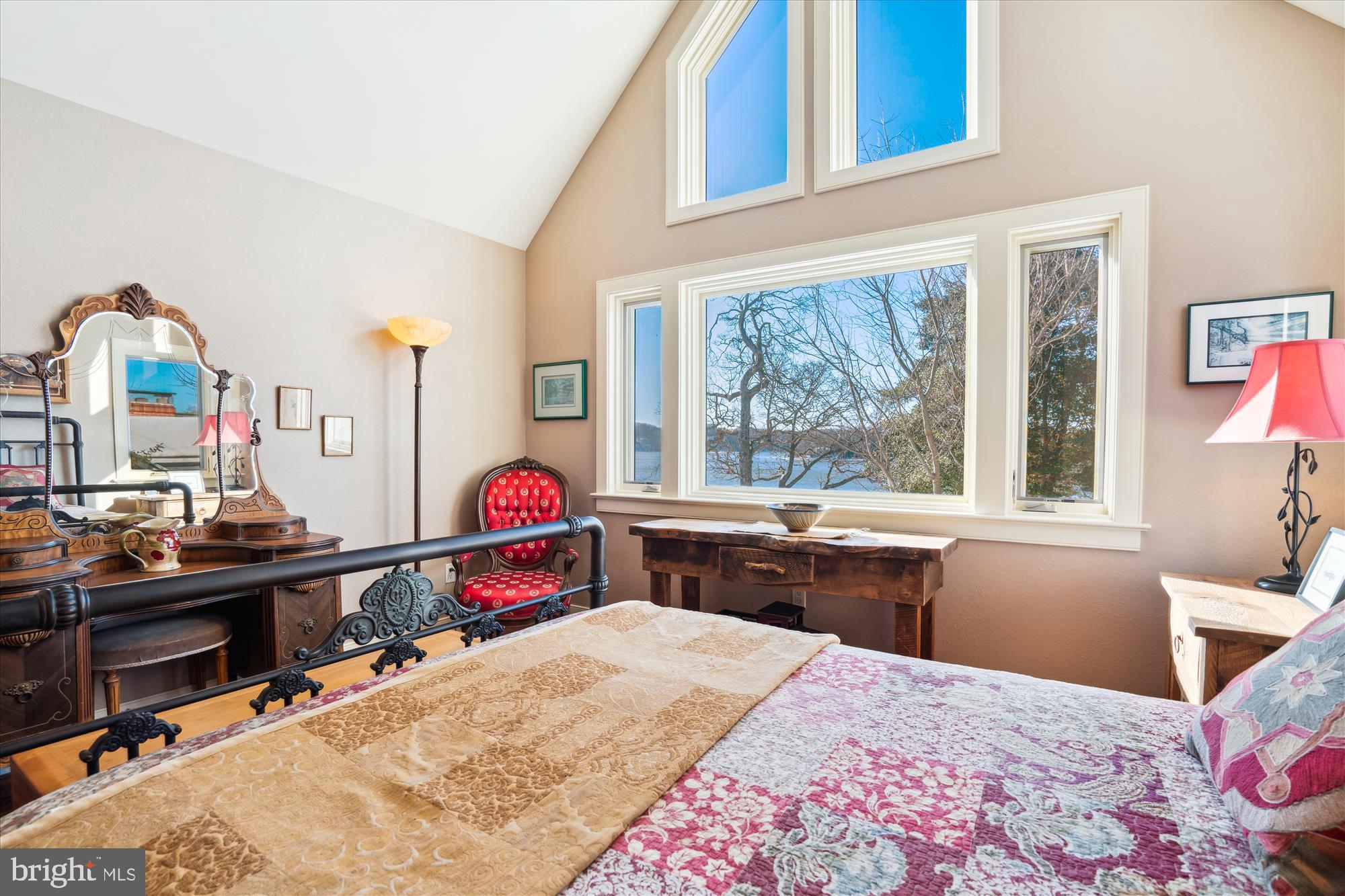255 Long Point Road Crownsville, MD 21032 - Photo 41 of 67 a bed in a bedroom next to a window
