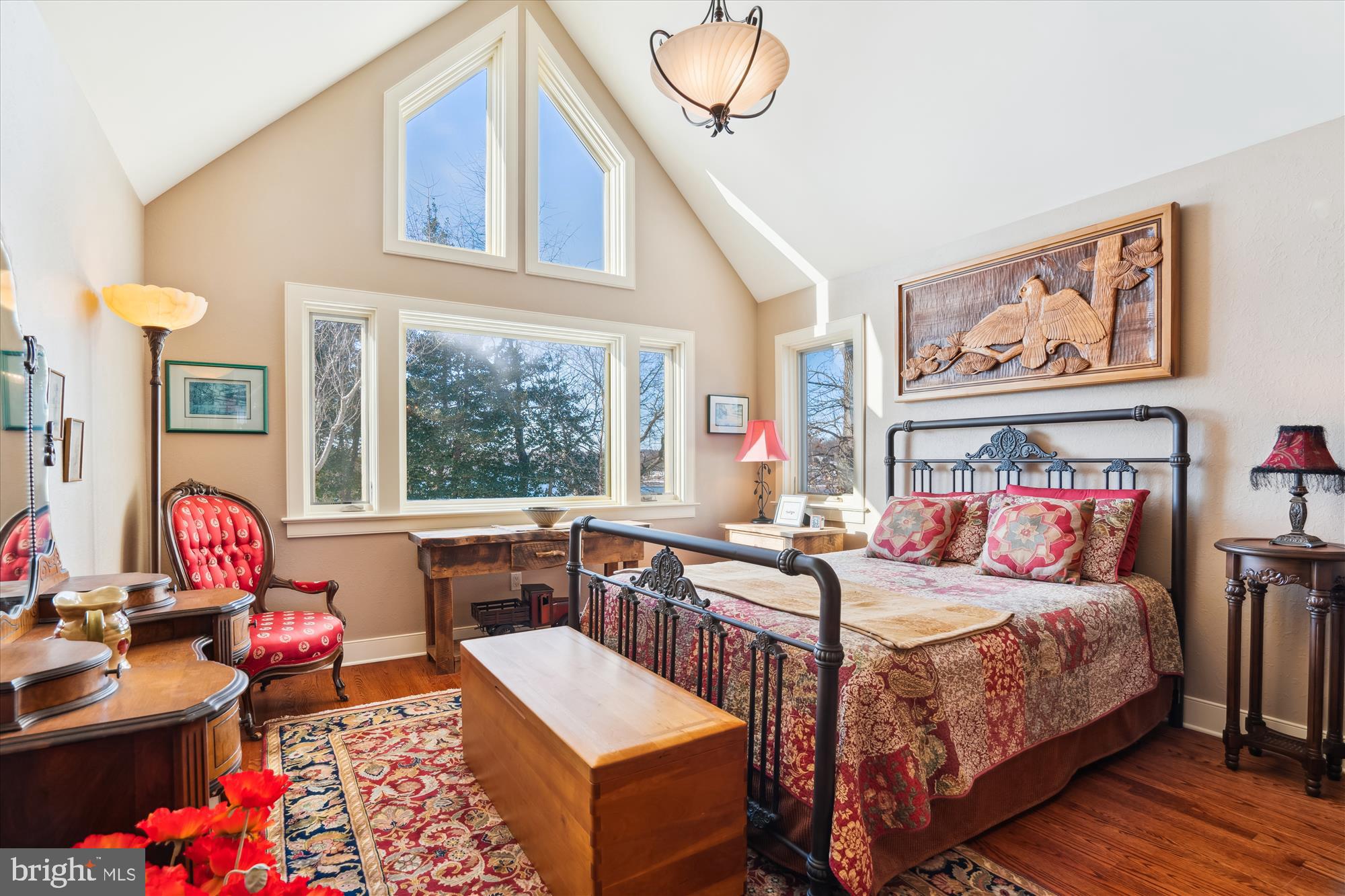 255 Long Point Road Crownsville, MD 21032 - Photo 42 of 67 a bedroom with a bed and a table