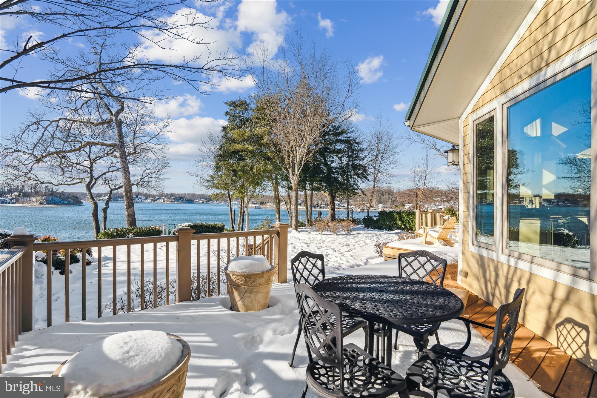 255 Long Point Road Crownsville, MD 21032 - Photo 62 of 67 a outdoor space with patio furniture and potted plants