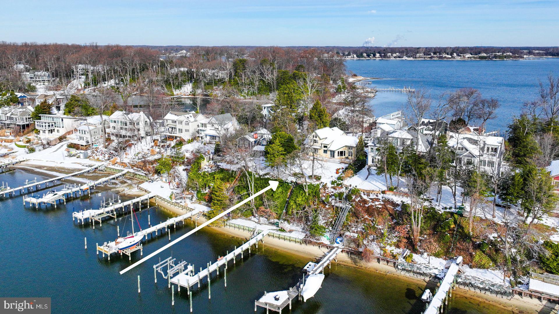 255 Long Point Road Crownsville, MD 21032 - Photo 9 of 67 an aerial view of residential house with outdoor space