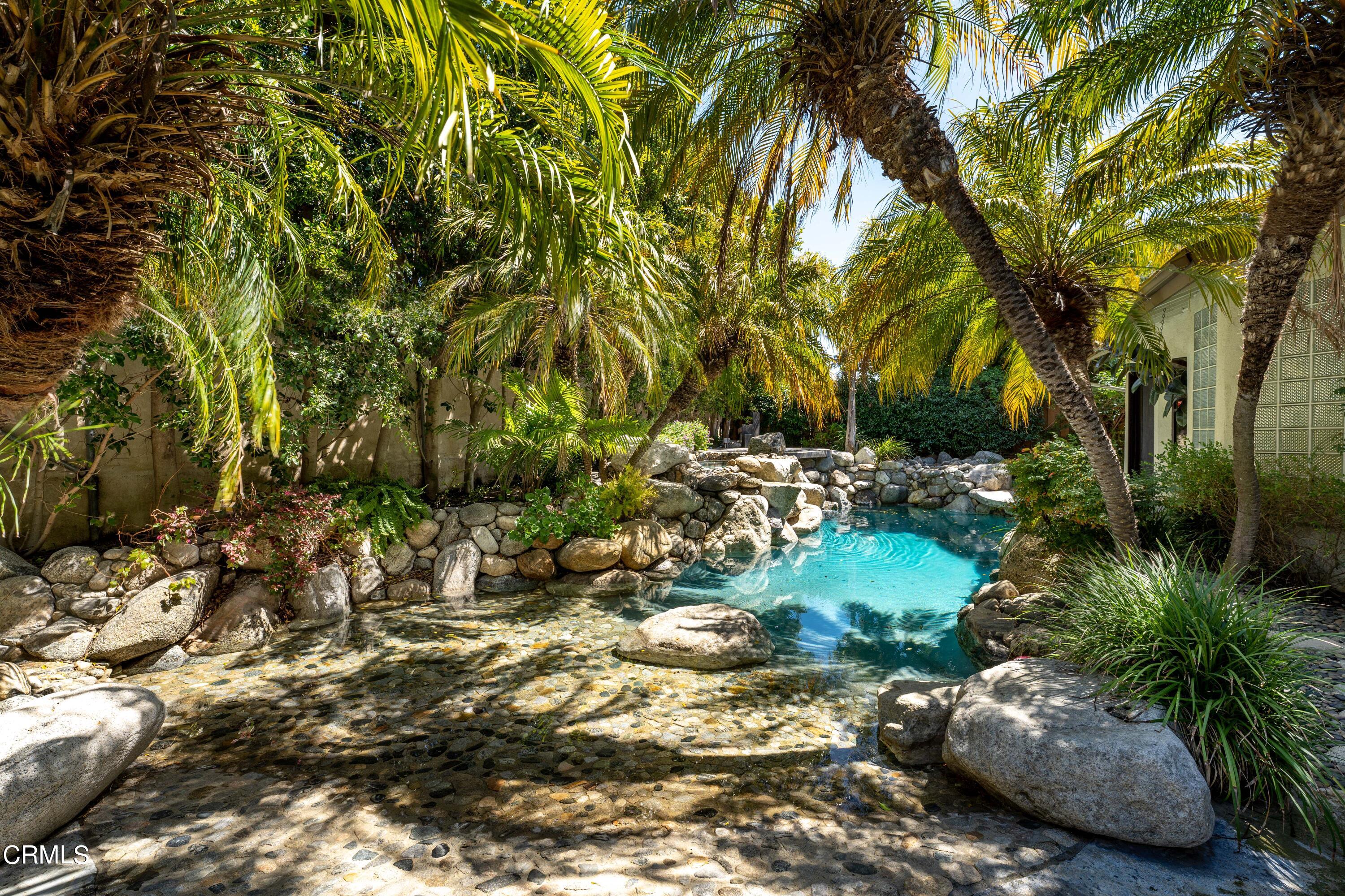 2210 Lyndhurst Avenue Camarillo, CA 93010 - Photo 33 of 37 a backyard of a house with a garden