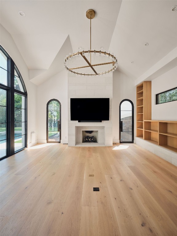 13 Niles Road Austin, TX 78703 - Photo 7 of 40 a view of empty room with fireplace and window