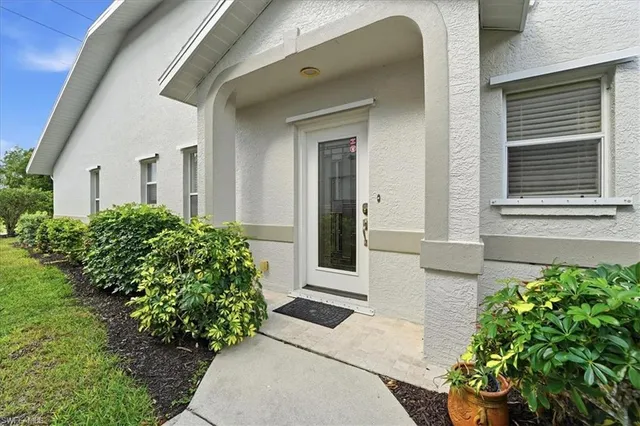 a house with a outdoor space