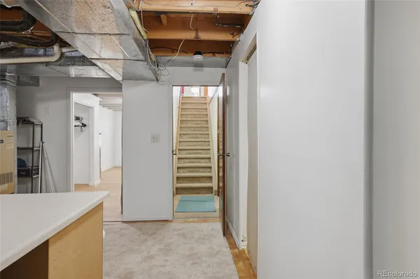 a view of a storage & utility room