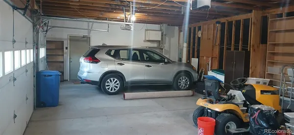 a view of car garage