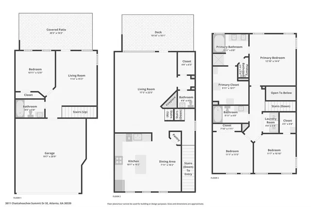 $529,900 | 3811 Chattahoochee Summit Drive Southeast, Unit 5, Atlanta, GA 30339