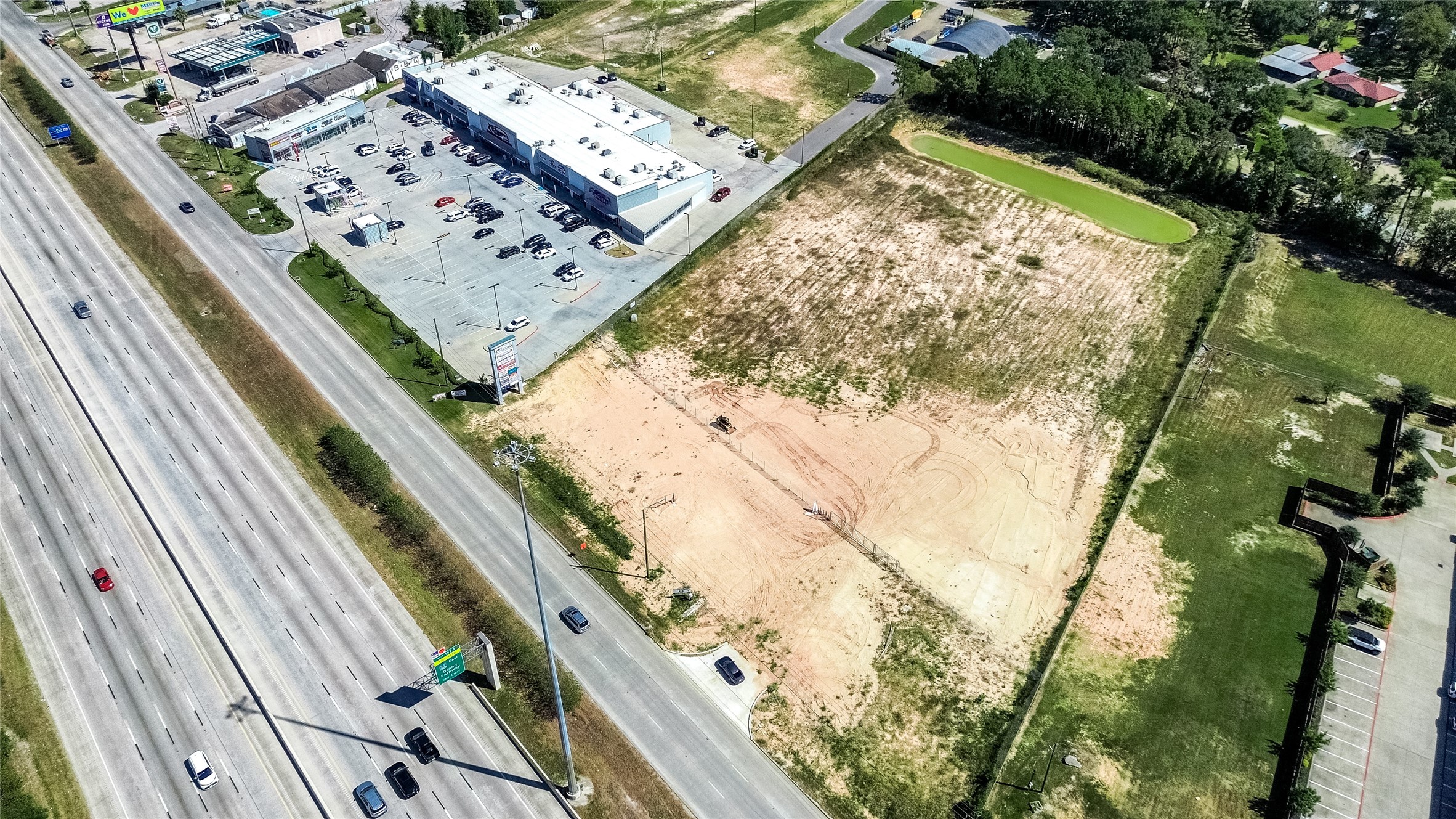 24255 Us Highway Porter, TX 77365 - Photo 8 of 24 a view of swimming pool from a balcony
