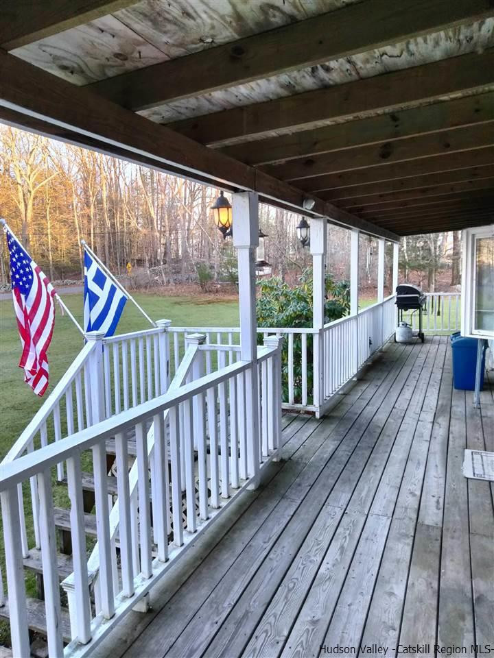 437 Scarawan Road Stone Ridge, NY 12484 - Photo 2 of 35 a view of deck with wooden floor and outdoor space