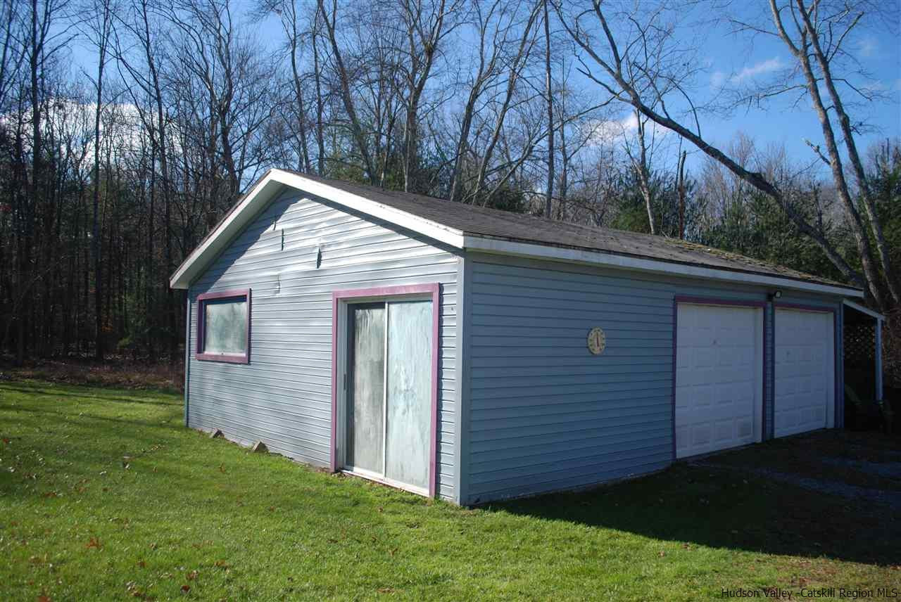 437 Scarawan Road Stone Ridge, NY 12484 - Photo 4 of 35 a view of backyard of house and trees