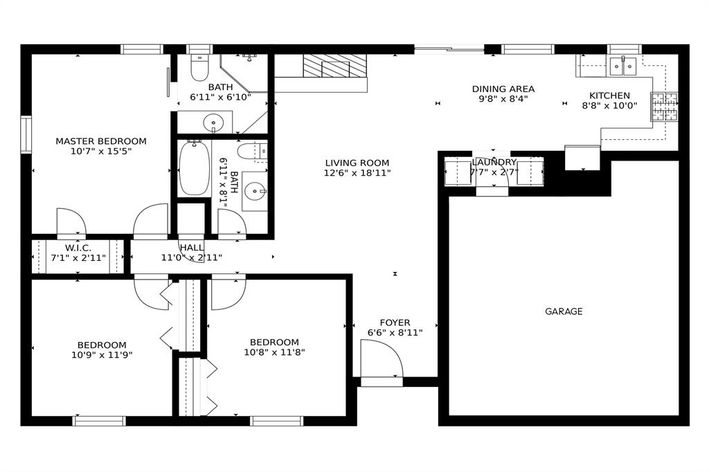 1041 Barber Street Hurst, TX 76053 - Photo 36 of 36 a picture of a park with an bench