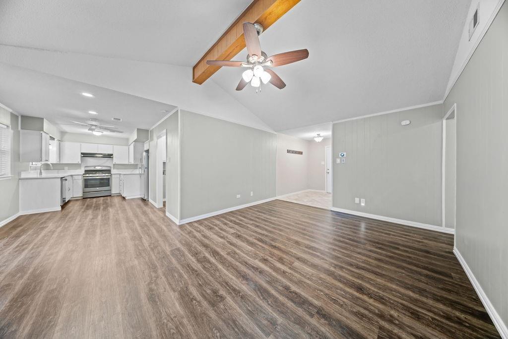 1041 Barber Street Hurst, TX 76053 - Photo 8 of 36 a view of empty room with wooden floor