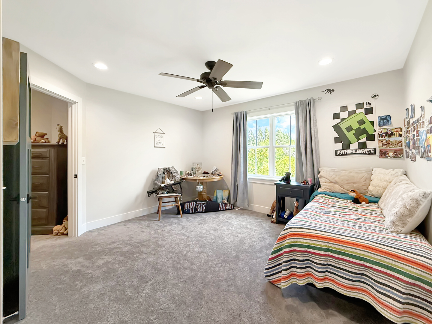 4567 West Stephenson St Road Freeport, IL 61032 - Photo 56 of 65 a bedroom with furniture and a window