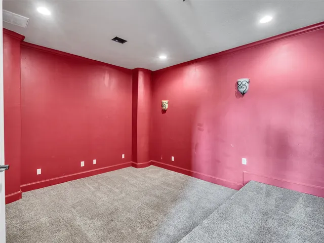 a view of empty room