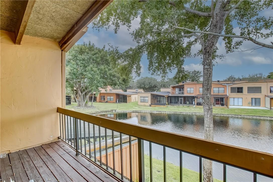 9717 North New River Canal Road, Unit 408 Plantation, FL 33324 - Photo 21 of 48 VIEW FROM THE BALCONY- SECOND FLOOR
