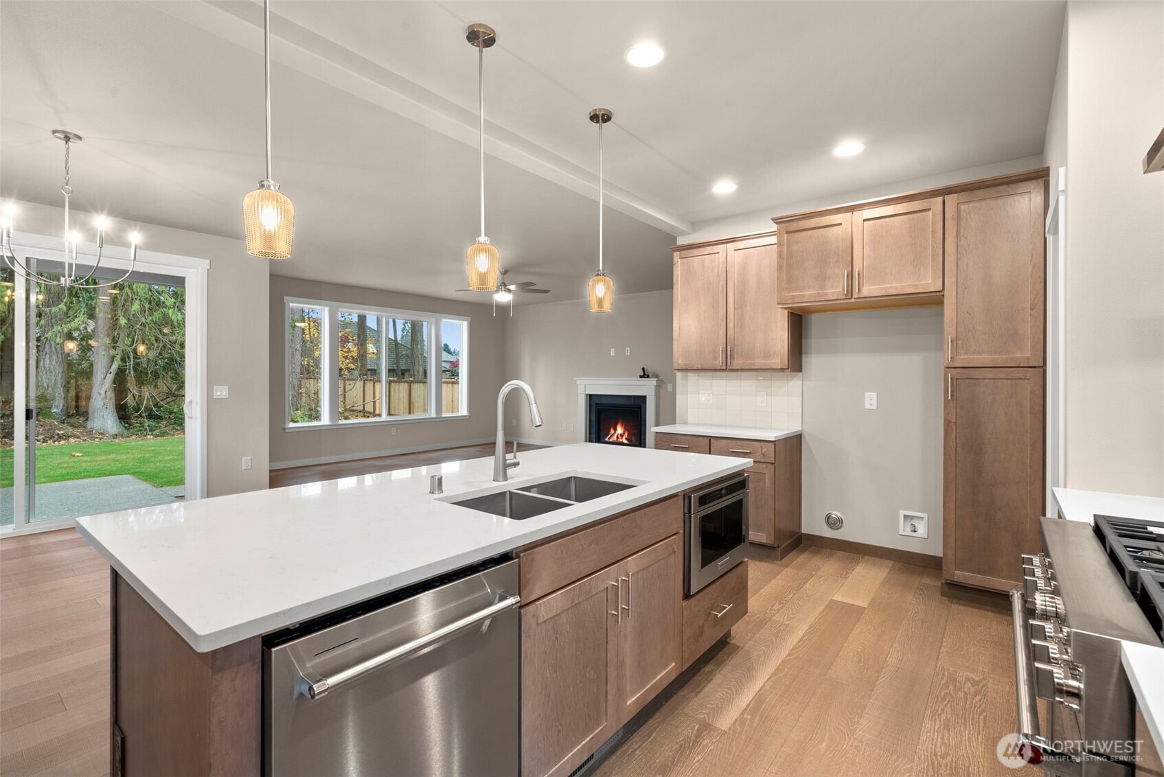 5654 Mimi Street Southwest Tumwater, WA 98512 - Photo 10 of 38 a kitchen that has a lot of counter space and a sink