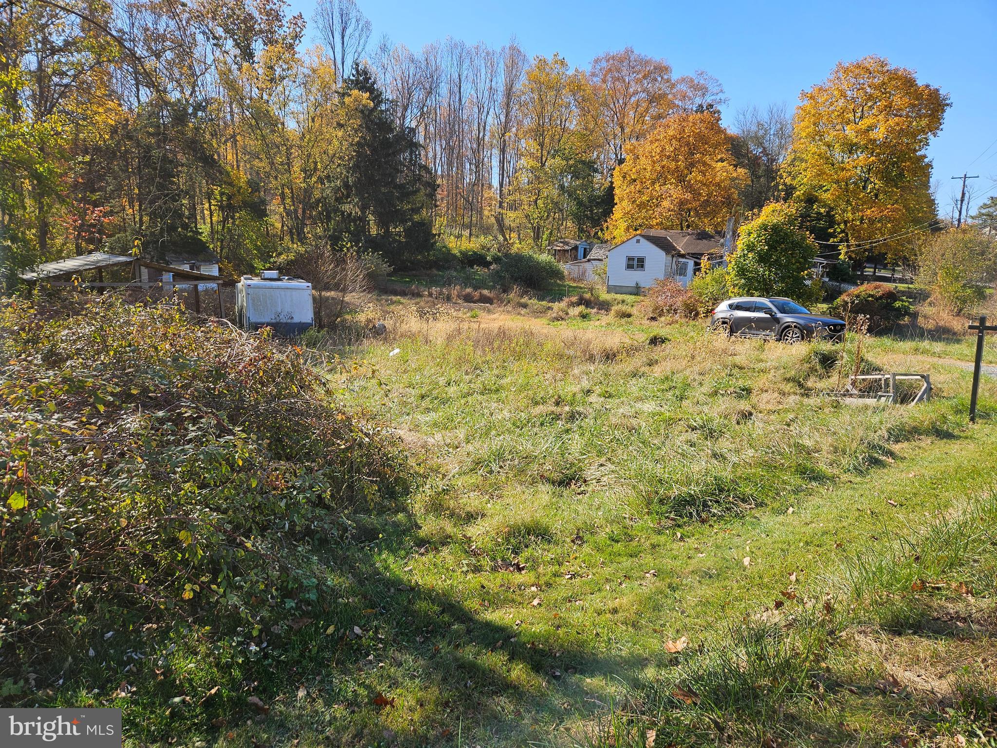 2261 South Forge Road Palmyra, PA 17078 - Photo 6 of 14 a view of a fire pit with large trees