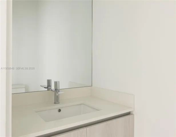 a close view of a sink