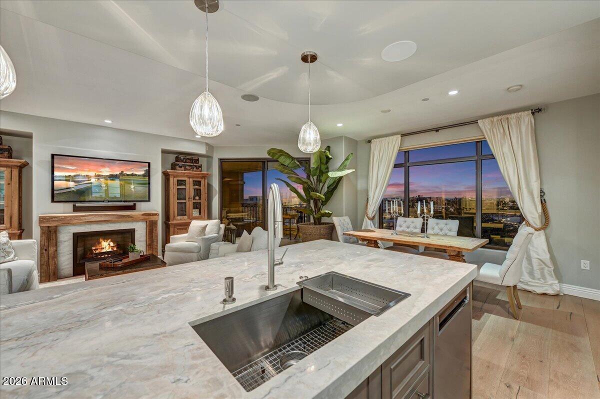 7181 East Camelback Road, Unit 608 Scottsdale, AZ 85251 - Photo 9 of 47 12-Kitchen View