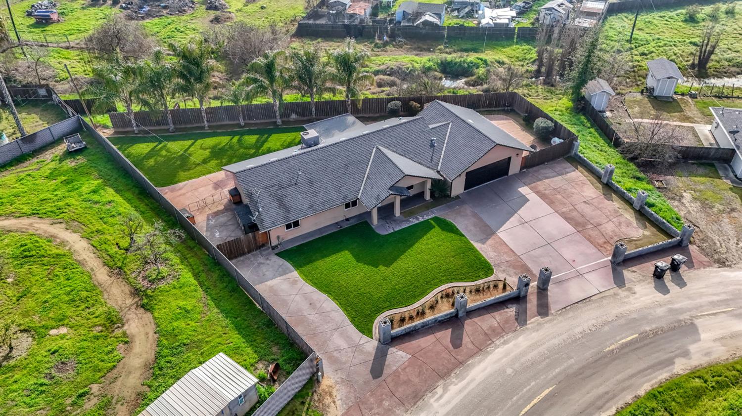 25802 El Monte Way Madera, CA 93638 - Photo 31 of 39 view from above of property