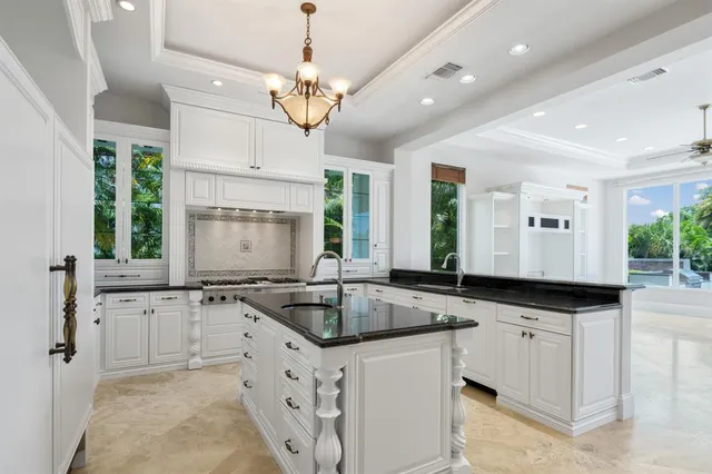 an empty room with windows and entrance