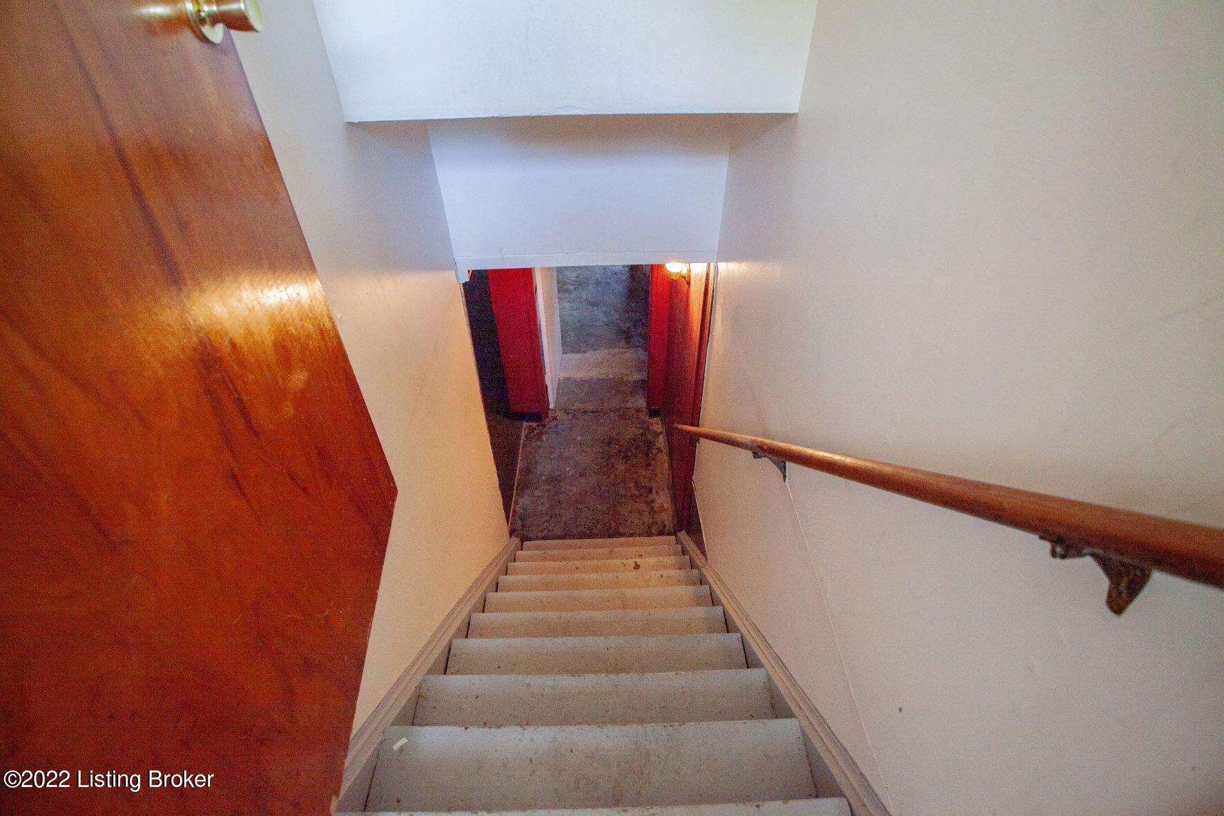 3107 Wayne Road Louisville, KY 40216 - Photo 24 of 34 Basement stairs down
