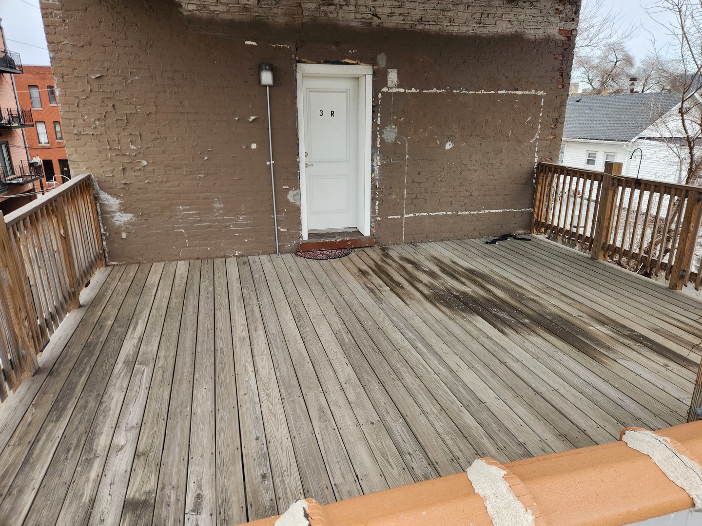 2347 West Taylor Street, Unit 3R Chicago, IL 60612 - Photo 8 of 9 a view of outdoor space and deck