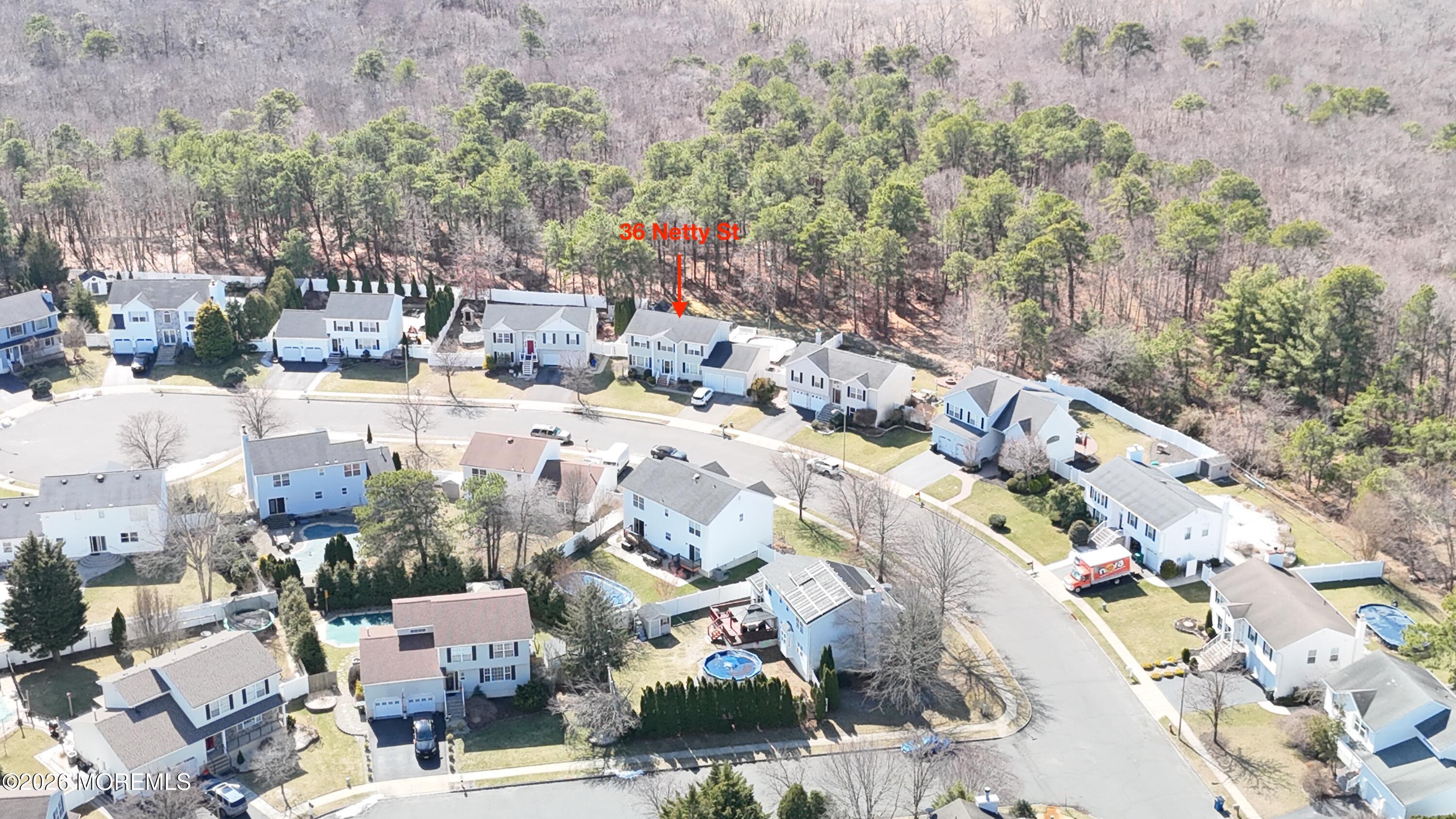 36 Netty Street Howell, NJ 07731 - Photo 26 of 35 Front Distance Labeled