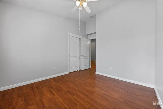 wooden floor in an empty room