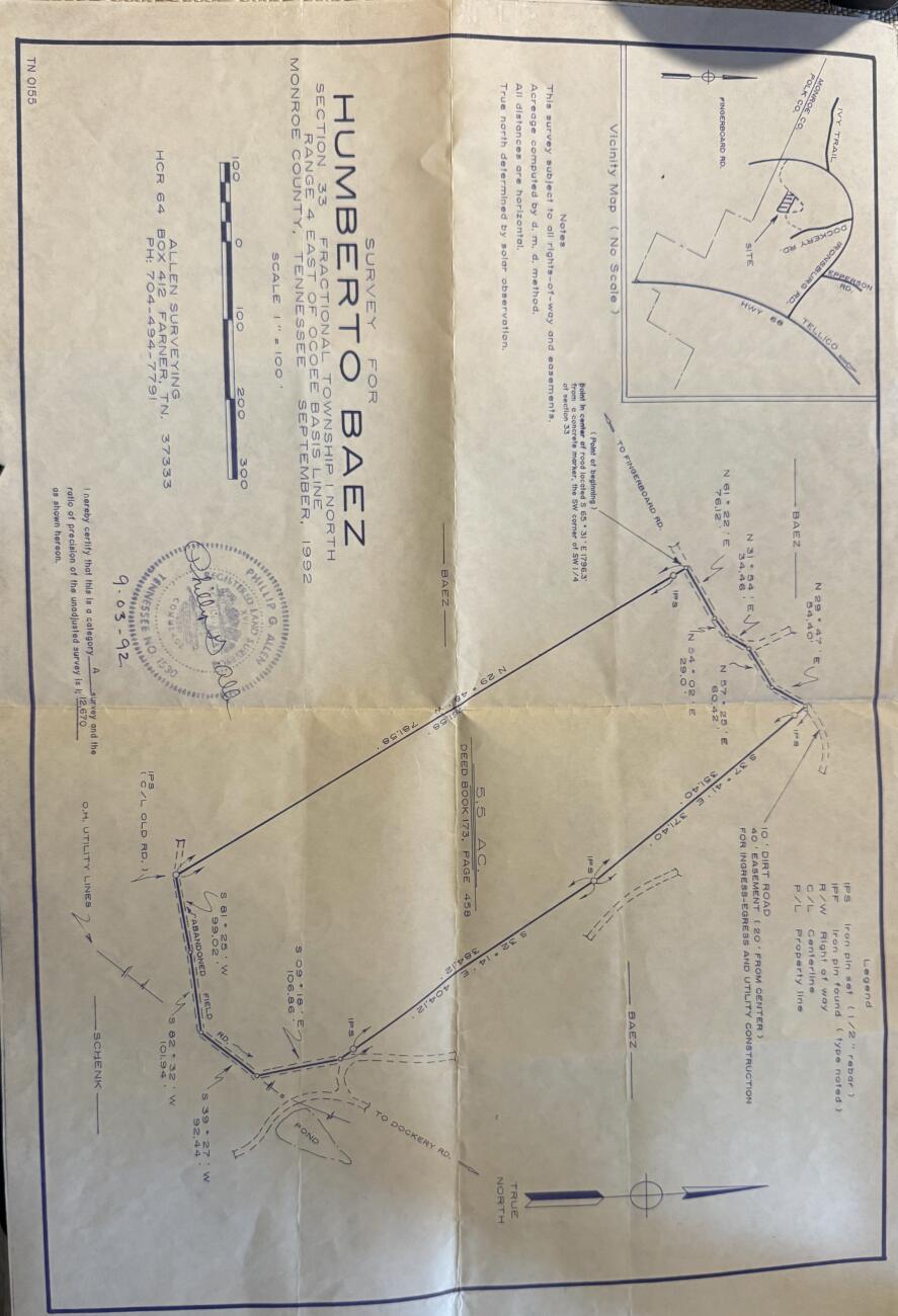 253 Fingerboard Road Tellico Plains, TN 37385 - Photo 11 of 11 Survey.pdf