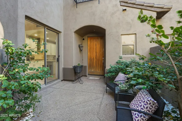 a view of a room with lots of wooden floor