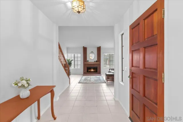 a view of an entryway