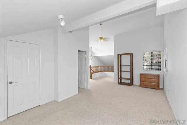 a view of a livingroom with furniture