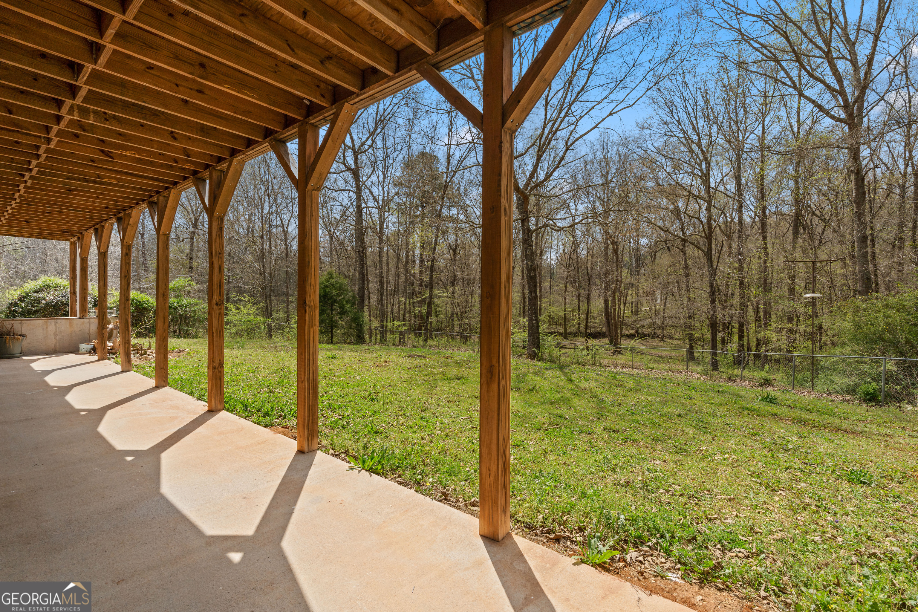 1229 Boggus Road Franklin, GA 30217 - Photo 43 of 68 a view of a backyard