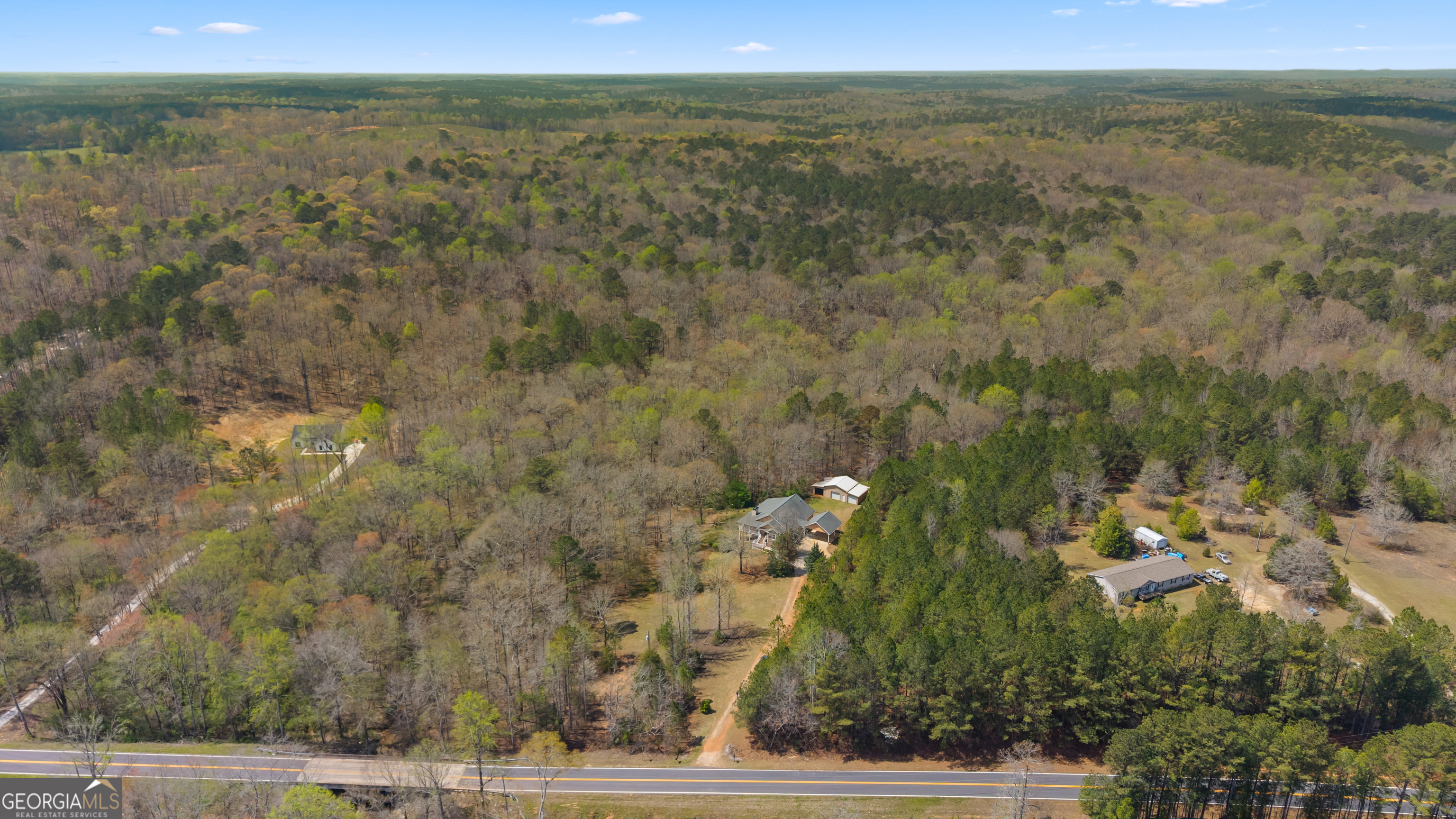 1229 Boggus Road Franklin, GA 30217 - Photo 62 of 68 a view of city and mountain