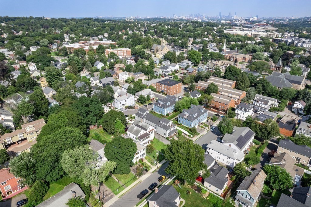 21 Fayette Street Watertown, MA 02472 - Photo 25 of 25 an aerial view of residential houses with outdoor space