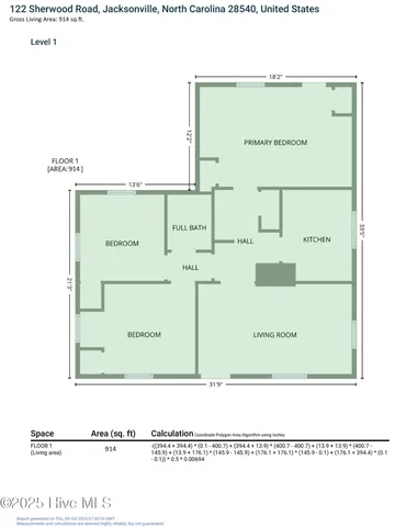$184,900 | 122 Sherwood Road, Jacksonville, NC 28540