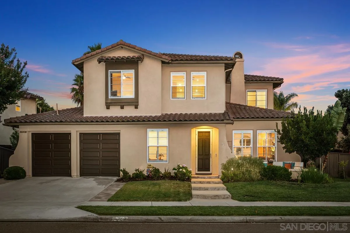 16309 Deer Ridge Road San Diego, CA 92127 - Photo 36 of 37 a front view of a house with a yard