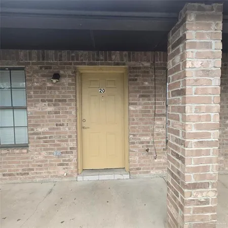 a view of a door