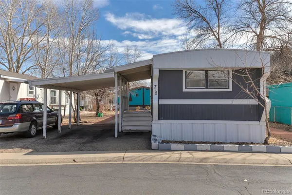 a view of a house with a patio