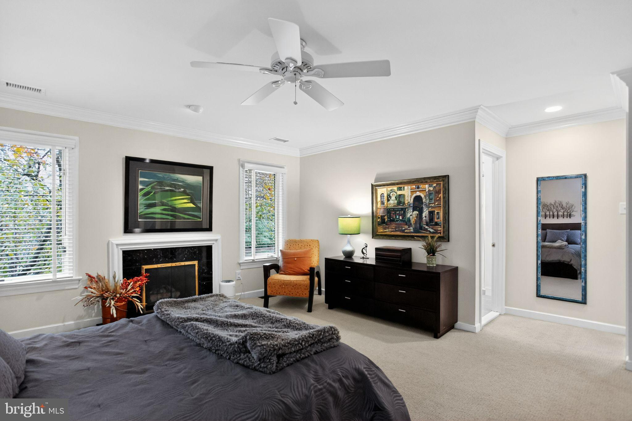 149 Splitrail Lane Blue Bell, PA 19422 - Photo 25 of 40 a living room with furniture and a fireplace