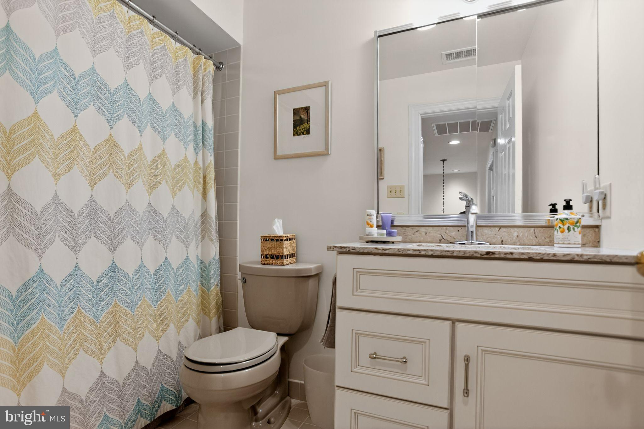 149 Splitrail Lane Blue Bell, PA 19422 - Photo 32 of 40 a bathroom with a granite countertop toilet sink and mirror
