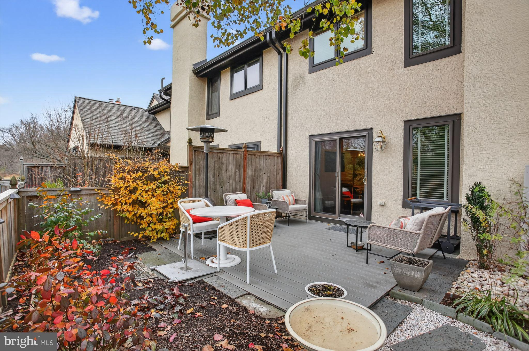 149 Splitrail Lane Blue Bell, PA 19422 - Photo 36 of 40 a backyard of a house with outdoor seating